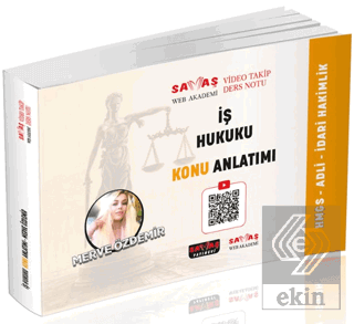 Adli - İdari Hakimlik HMGS İş Hukuku Video Takip Ders Notu Konu Anlatı