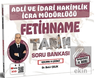 Adli İdari Hakimlik İcra Müdürlüğü Fetihname Tarih Soru Bankası