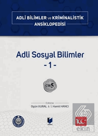 Adli Sosyal Bilimler –1– Cilt 5