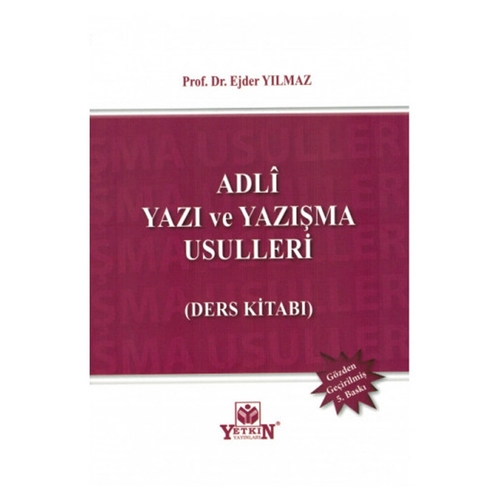 Adli Yazı ve Yazışma Usulleri (Ders Kitabı)