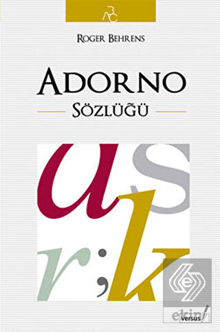 Adorno Sözlüğü
