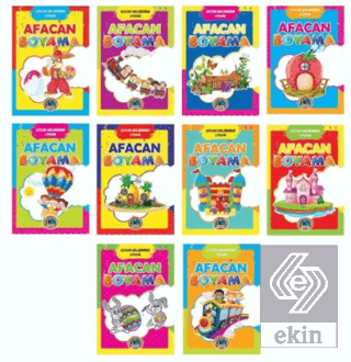 Afacan Boyama (10 Kitap Takım)