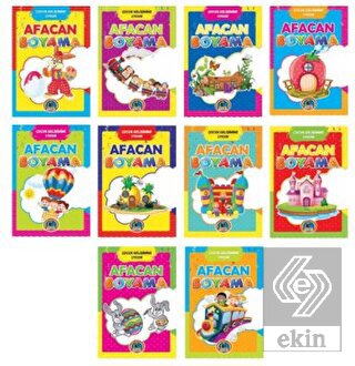 Afacan Boyama (10 Kitap Takım)