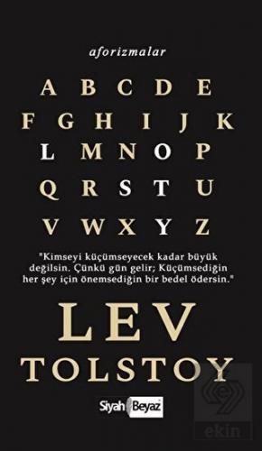 Aforizmalar - Lev Tolstoy