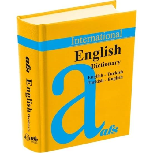 AFS English Dictionary (İngilizce Sözlük)