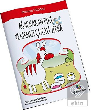 Ağaçkakan Piki Ve Kırmızı Çizgili Zebra