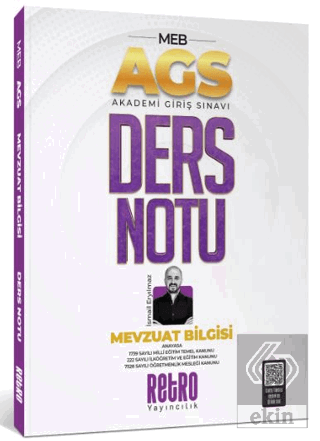 AGS Mevzuat Bilgisi Ders Notu