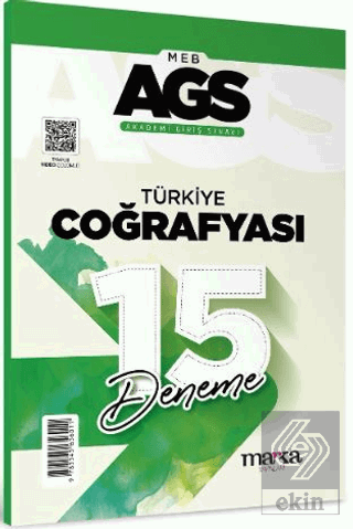 AGS Türkiye Coğrafyası 15 Deneme
