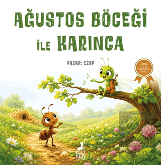 Ağustos Böceği ile Karınca Ezop Ren Çocuk Satın Al - ekinkitap.com