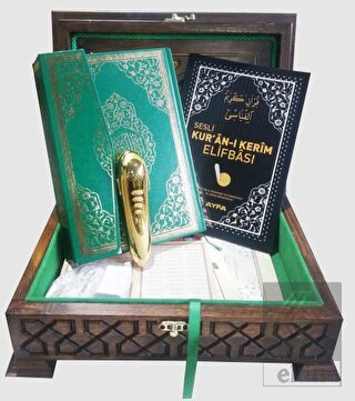 Ahşap Cami Boy Kalem Kur'an-ı Kerim Seti V 6.1 - L