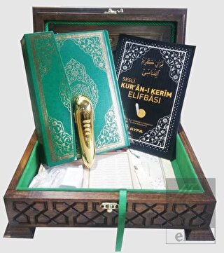 Ahşap Cami Boy Kalem Kur'an-ı Kerim Seti V 6.1 - L