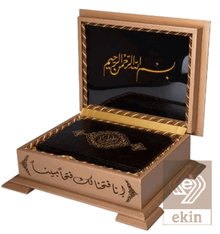 Ahşap Kutulu Kuran-ı Kerim (0364 - Hafız Boy)