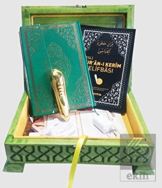 Ahşap Rahle Boy Kalem Kur'an-ı Kerim Seti V 6.1 -