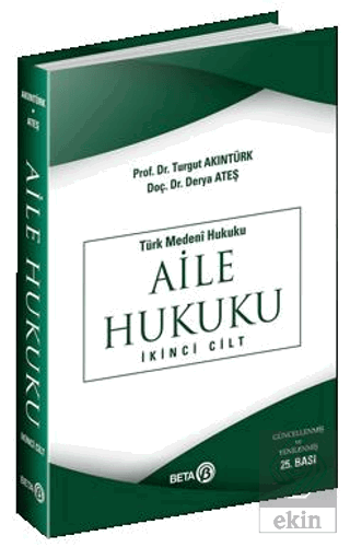 Aile Hukuku (2. Cilt)