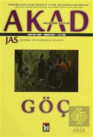 Akad Akademik Kaynak Dergisi Sayı: 1