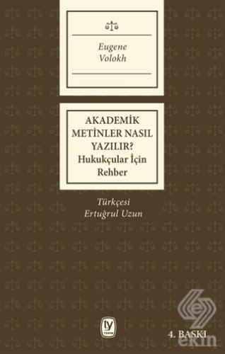 Akademik Metinler Nasıl Yazılır?