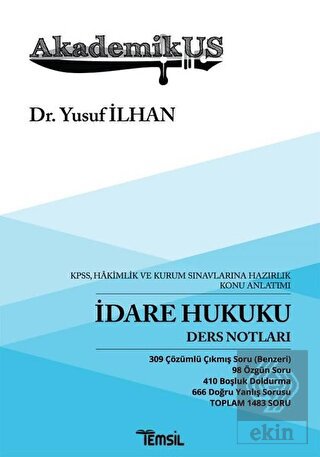 Akademikus İdare Hukuku Ders Notları - KPPS, Hakim