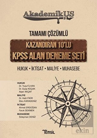Akademikus KPSS Alan Deneme Seti