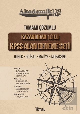 Akademikus KPSS Alan Deneme Seti