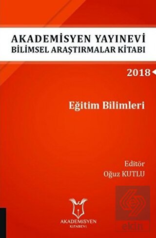 Akademisyen Yayınevi Araştırmalar Kitabı: Eğitim B