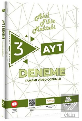 Akıl Fikir Mektebi 3'lü AYT Denemeleri