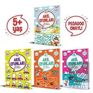 Akıl Oyunları Serisi (5+ Yaş) (4 Kitap Takım)