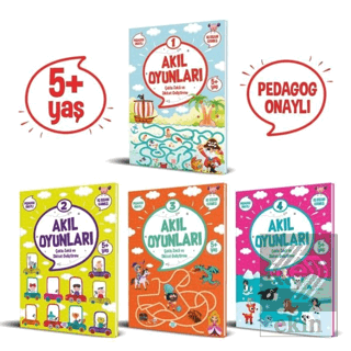 Akıl Oyunları Serisi (5+ Yaş) (4 Kitap Takım)
