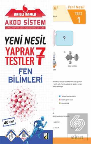 Akıllı Damla Fen Bilgisi Yeni Nesil Yaprak Testler
