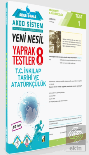 Akıllı Damla T.C. İnkılap Tarihi Ve Atatürkçülük Y