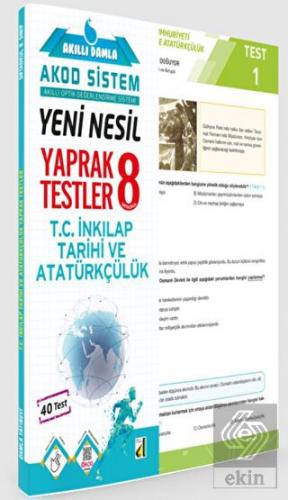 Akıllı Damla T.C. İnkılap Tarihi Ve Atatürkçülük Y