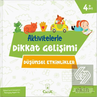 Aktivitelerle Dikkat Gelişimi - Düşünsel Etkinlikl