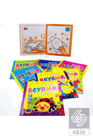 Aktiviteli Örnekli Boyama Kitabı (8 Kitap Takım)