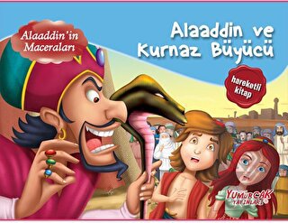 Alaaddin ve Kurnaz Büyücü - Üç Boyutlu Kitap