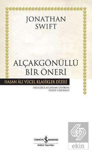 Alçakgönüllü Bir Öneri