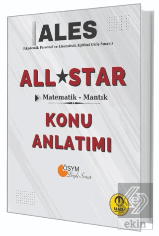 ALES All Star Matematik Mantık Konu Anlatımı