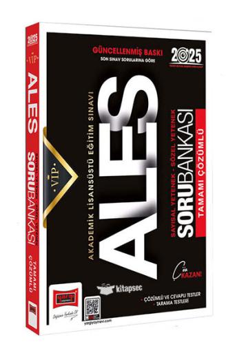 ALES Vip Sayısal-Sözel Yetenek Tamamı Çözümlü Soru Bankası