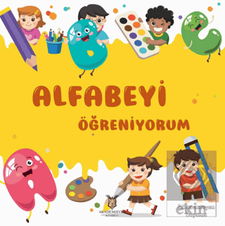 Alfabeyi Öğreniyorum - Akademisyen Boyama