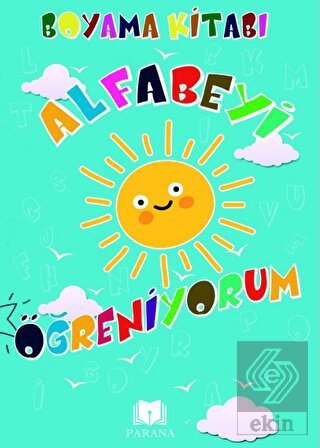 Alfabeyi Öğreniyorum - Boyama Kitabı
