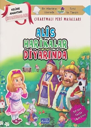 Alis Harikalar Diyarında - Çıkartmalı Peri Masalla