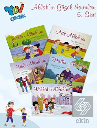 Allah'ın Güzel İsimleri 5. Seri 5 Kitap Takım