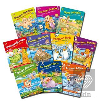 Allah\'ın İsimlerini Öğreniyorum (10 Kitap Takım)