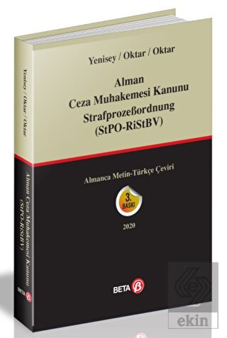 Alman Ceza Muhakemesi Kanunu StrafprozeBordnung (S