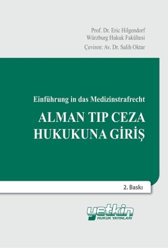Alman Tıp Ceza Hukukuna Giriş
