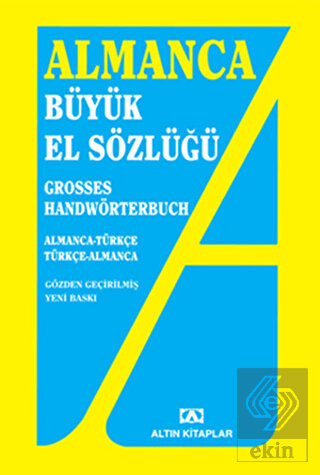 Almanca Büyük El Sözlüğü