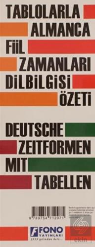 Almanca Fiil Zamanları ve Dilbilgisi Tablosu