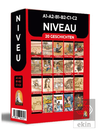 Almanca Hikaye 20'Lİ Hikaye Seti Kutu Tanıtım (A1-A2-B1-B2-C1-C2) Sevi
