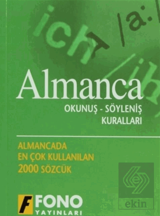 Almanca Okunuş - Söyleniş Kuralları