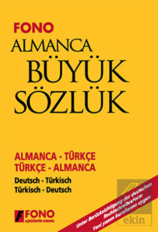 Almanca / Türkçe - Türkçe / Almanca Büyük Sözlük
