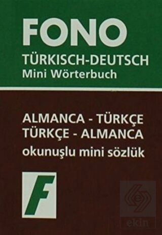 Almanca / Türkçe - Türkçe / Almanca Mini Sözlük