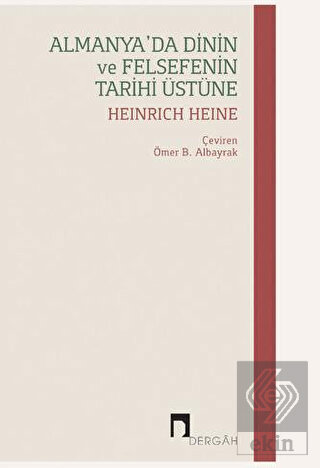 Almanya'da Dinin ve Felsefenin Tarihi Üstüne